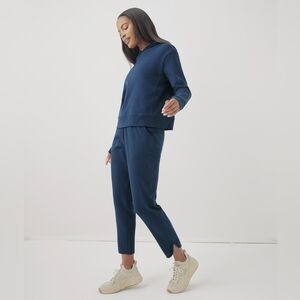 Pact airplane tulip hem sweat pants